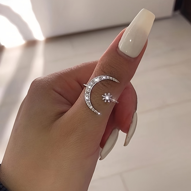 Elegant Adjustable Cubic - Unique For Daily And Special Occasions, Multi Functional Jewelry | Minimalist Ring | Adjustable Ring