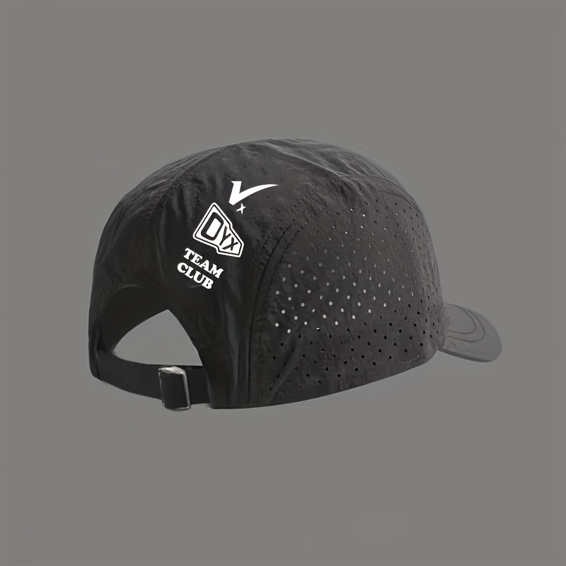 TEMU 1pc Men's New Outdoor Quick-dry Short Brim Baseball , Summer American Soft Top Style Duckbill Hat, Adjustable, Suitable For Outdoors