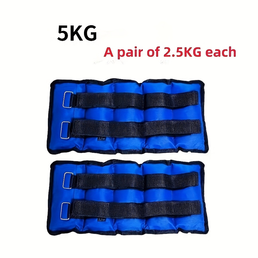 2pcs Weighted Sandbags For Wrist & Leg Training - 3kg/5kg Options, Workout Sandbags With Handles, Portable Strength Training Equipment For Home Gym, Core Workouts & Physical Relax