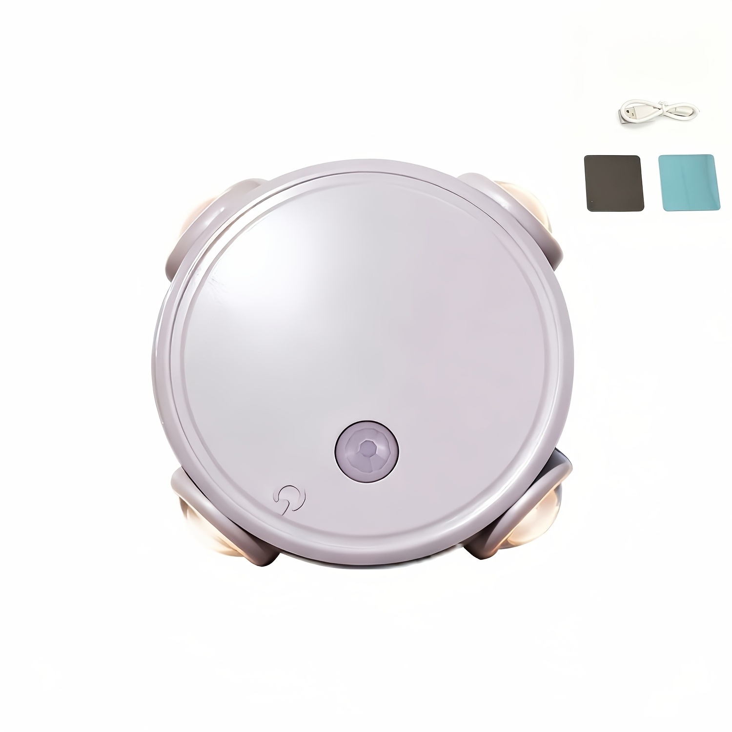 E-shop USB-aufladbare RGB-Farbwandleuchte mit Bewegungsmelder, vierseitig beleuchtetes Nachtlicht, magnetische Befestigung, Heimdekorleuchte. Neues,