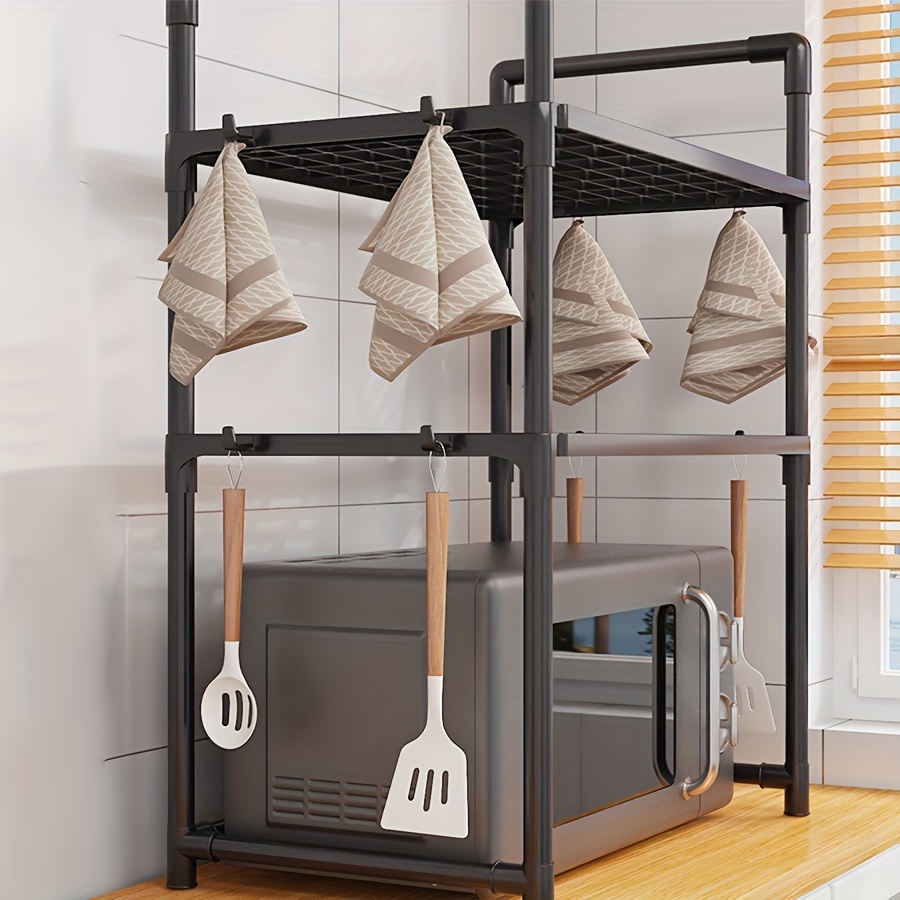 

Double- Organizer - Microwave & Seasoning , For , &