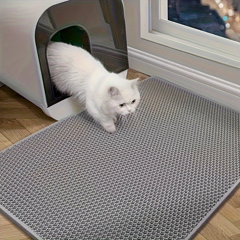 

Eva Double-layer Honeycomb Cat Litter Pad, Waterproof And Urine-proof Control, Easy To Clean, Durable Material, Suitable For All Types Of Litter Boxes