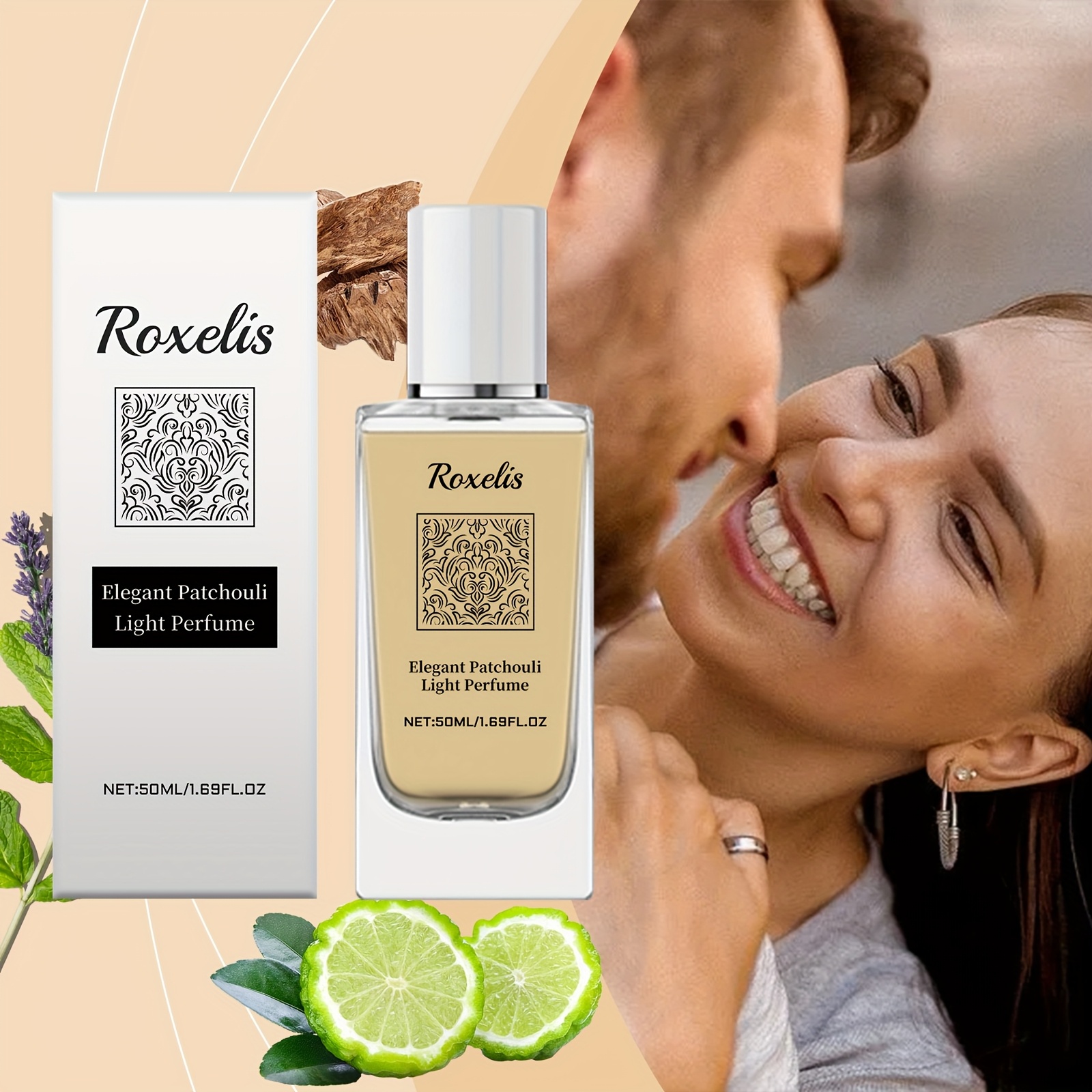 elegant patchouli perfume spray jasmine scent long Temu