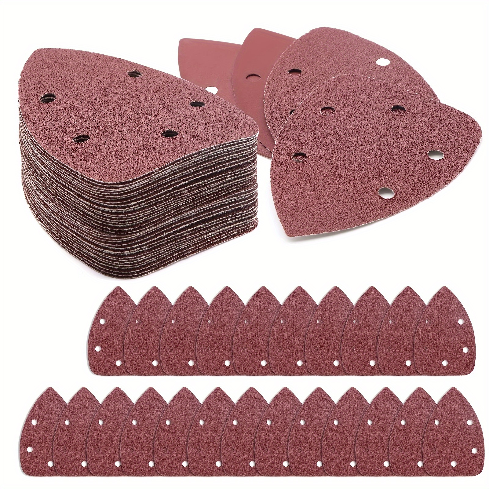 

- Sandpaper , Universal 140mm Aluminum , 10 Grades - 40/60/80/120/240/320/400/600/800/1000 For And