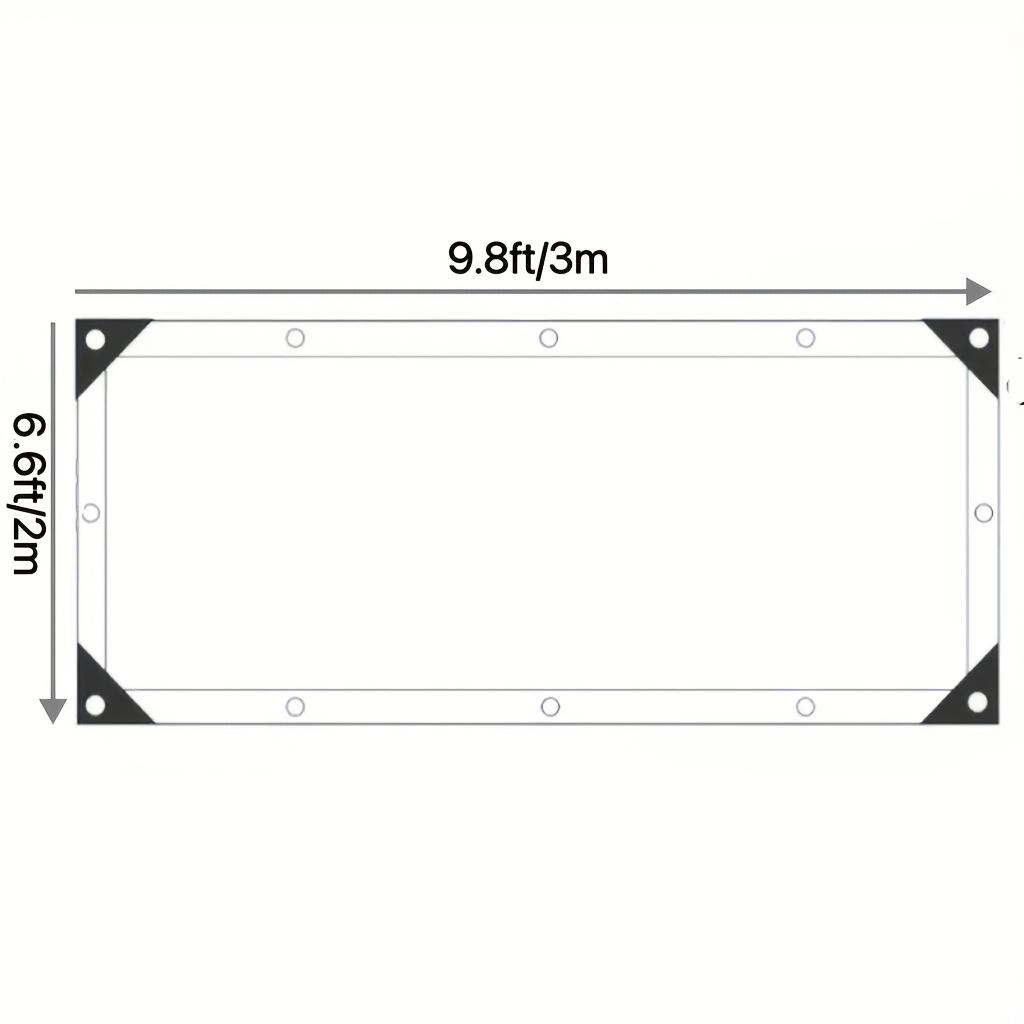 TEMU Toile d'ombrage à filet pare-soleil noir à de 80 % - Protection solaire et isolation thermique cryptée pour jardin avec passements métalliques,