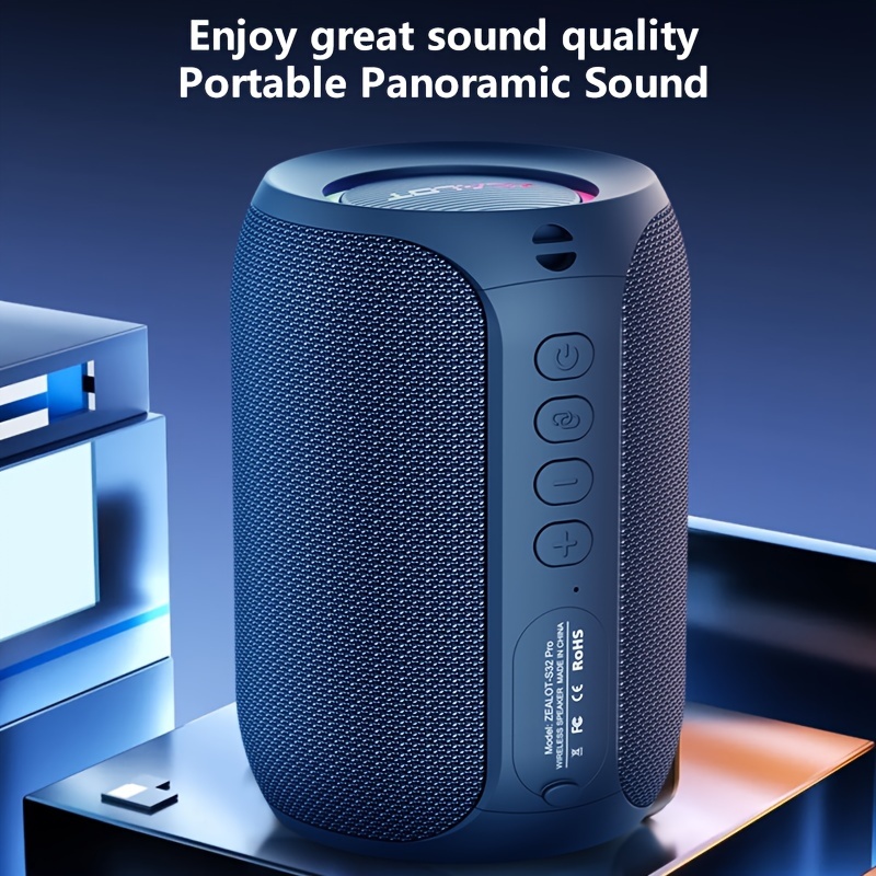 Zealot S32 Pro Wireless Portable Subwoofer Speaker