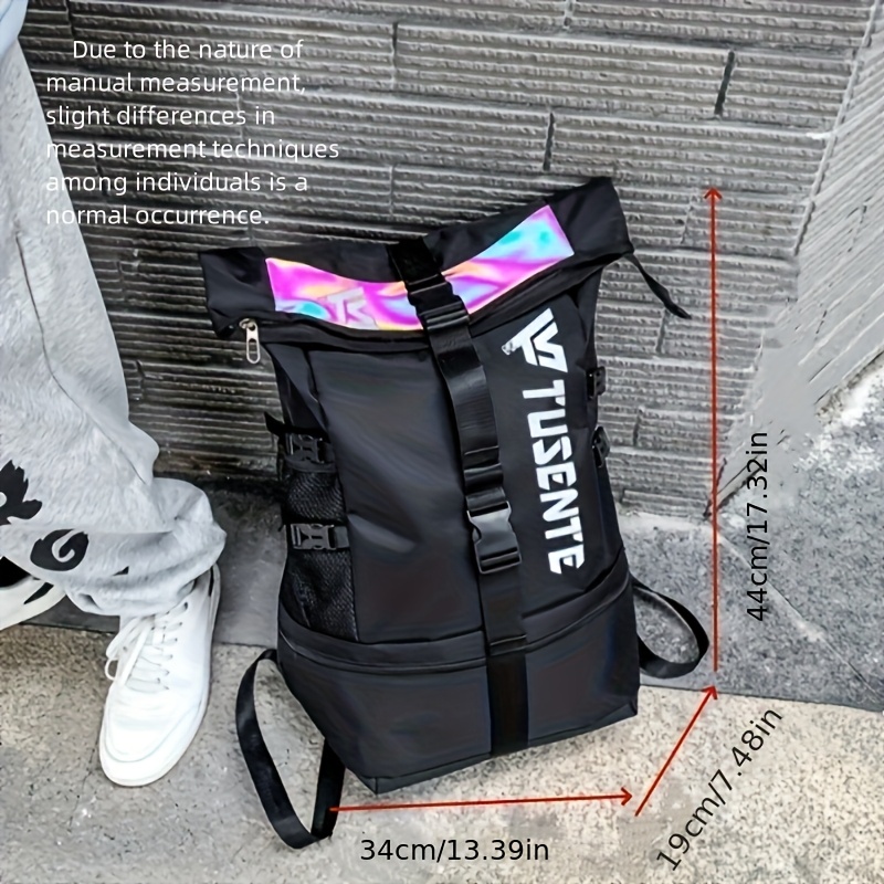Women'S Large Capacity Backpack - Heavy-Duty Oxford Fabric with Adjustable Strap, Zipper Closure & Multiple Compartments - Gym, Travel, Hiking, Yoga