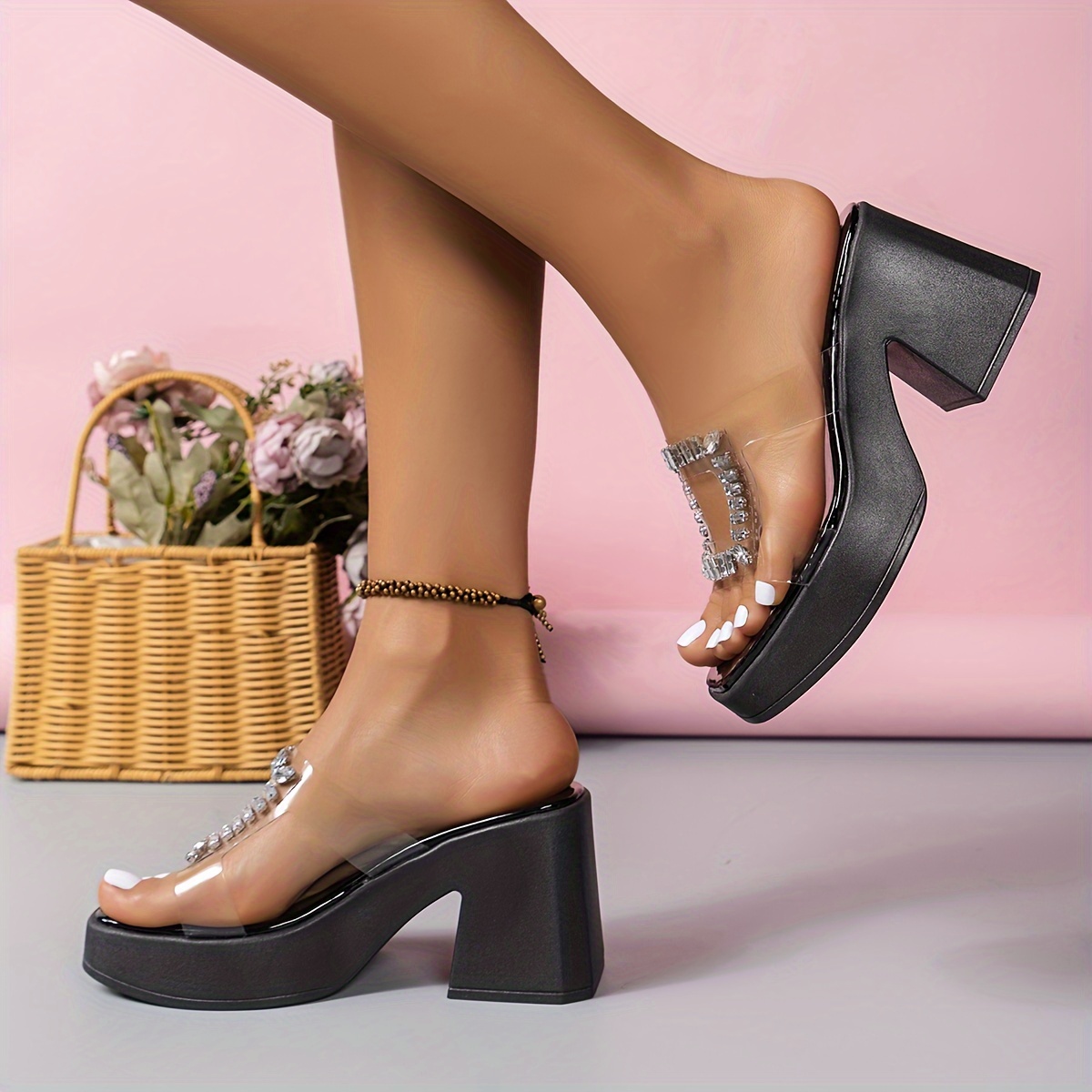Купить женские босоножки на каблуке в интернет магазине вторсырье-м.рф