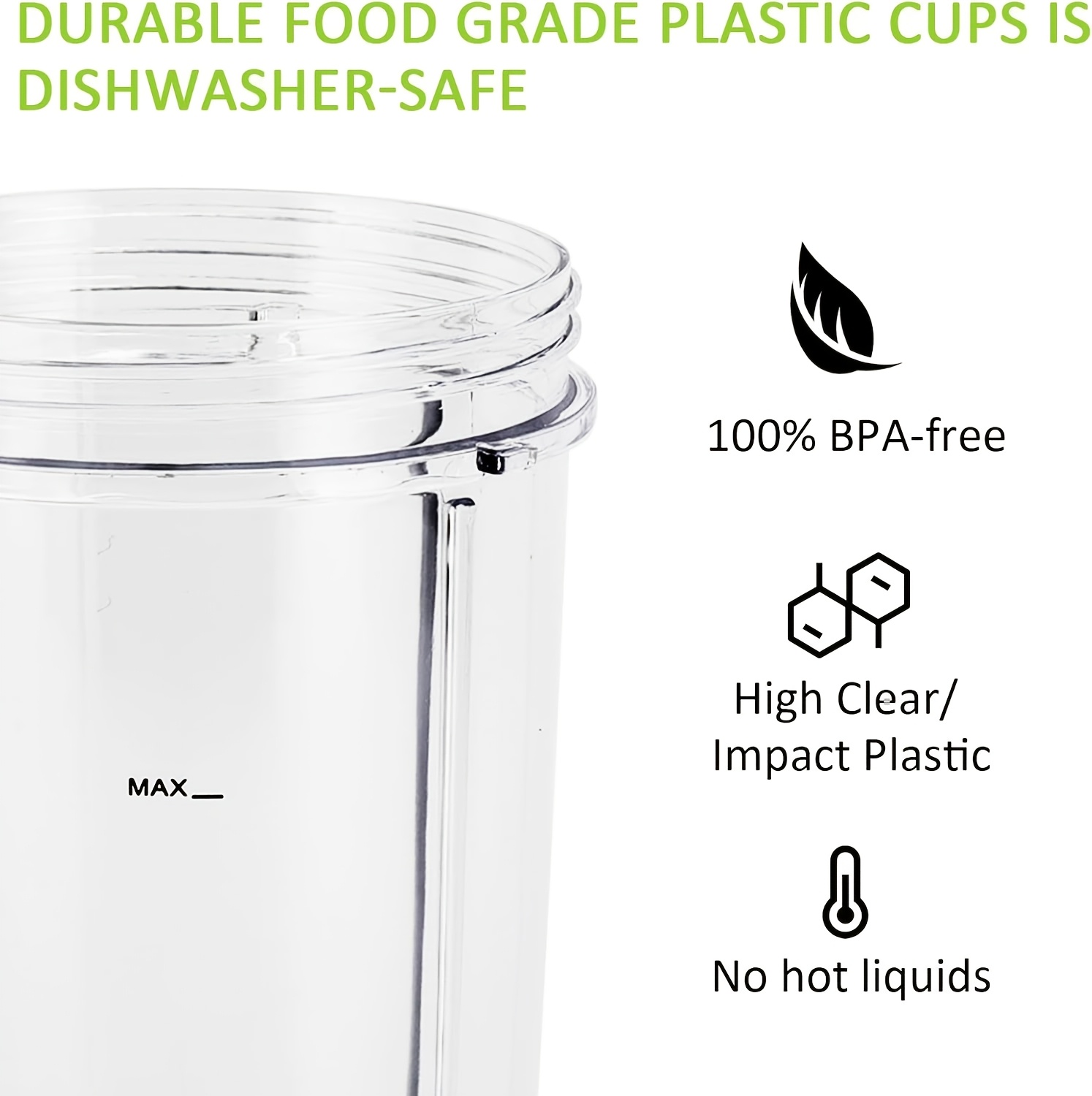 24oz blender replacement cup compatible with original   pro 900w 600w extractor blade juicer parts   details 2