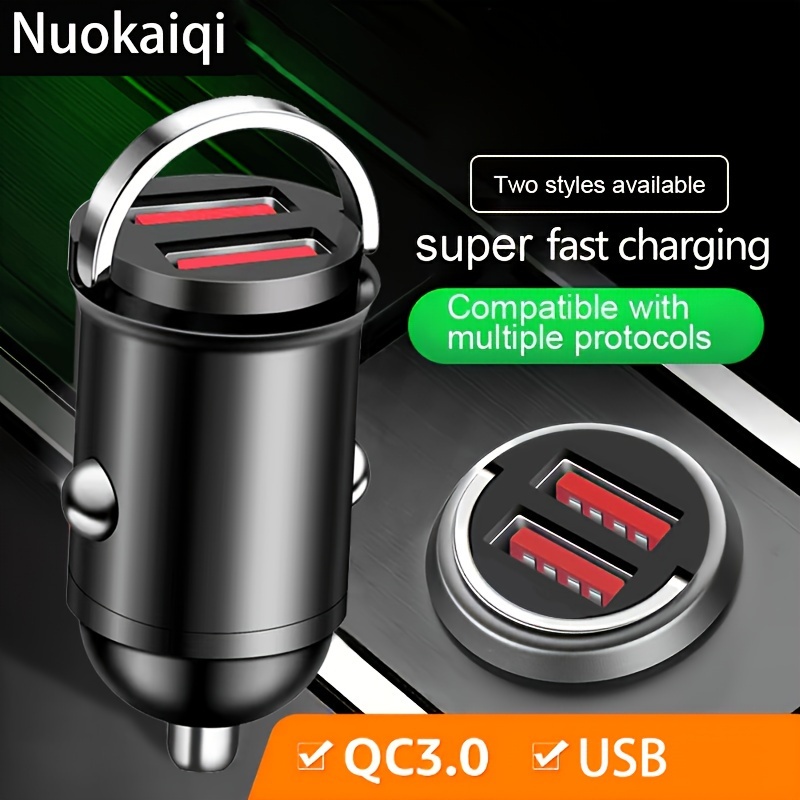 

Nuokaiqi - Usb Car Charger - , Super-efficient For Vehicles