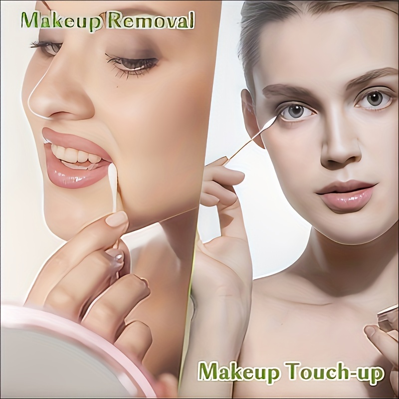 100/200/500pcs Unscented Double-Headed Swabs, Ultra-Portable, for Household, Makeup, Makeup Remover, Ear-Picking, Travel