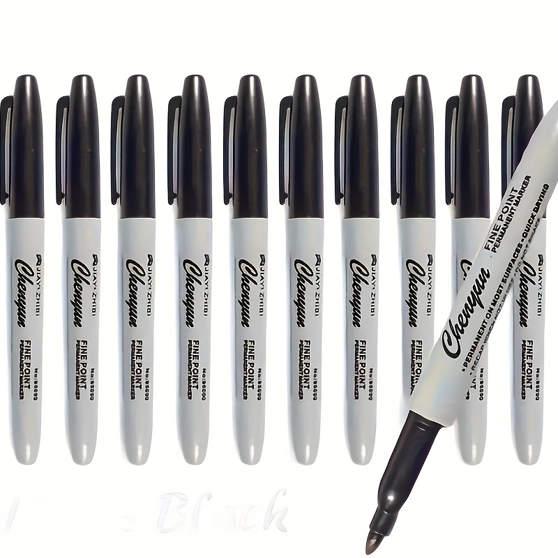 

10pcs Markers - , -, -drying, Ink For Carpentry, Drafting, Marking On , , Metal, Plastic, Wood