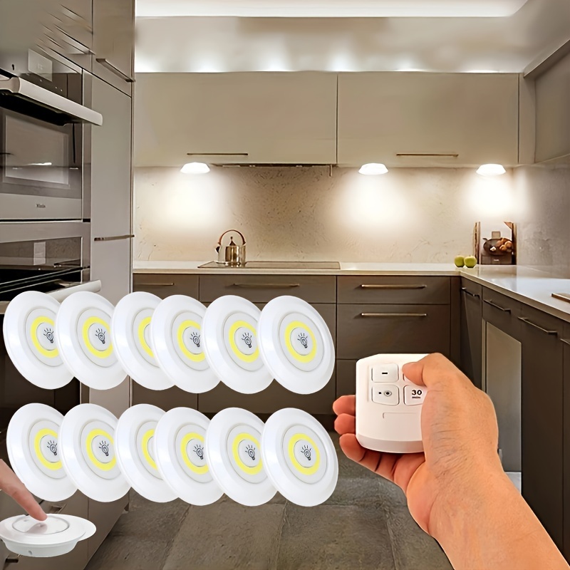 

6pcs Wireless Led - Cob - , & !