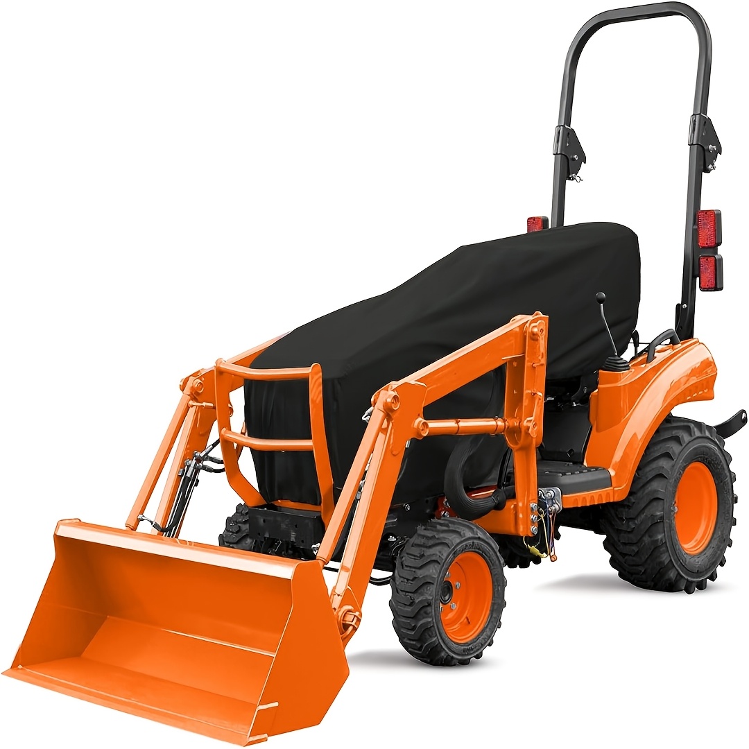 TEMU 1 Housse de tracteur Oxford 600D Premium robuste, mesurant 76" de long X 24" de large X 22" de haut, livrée avec un sac de protection noir,