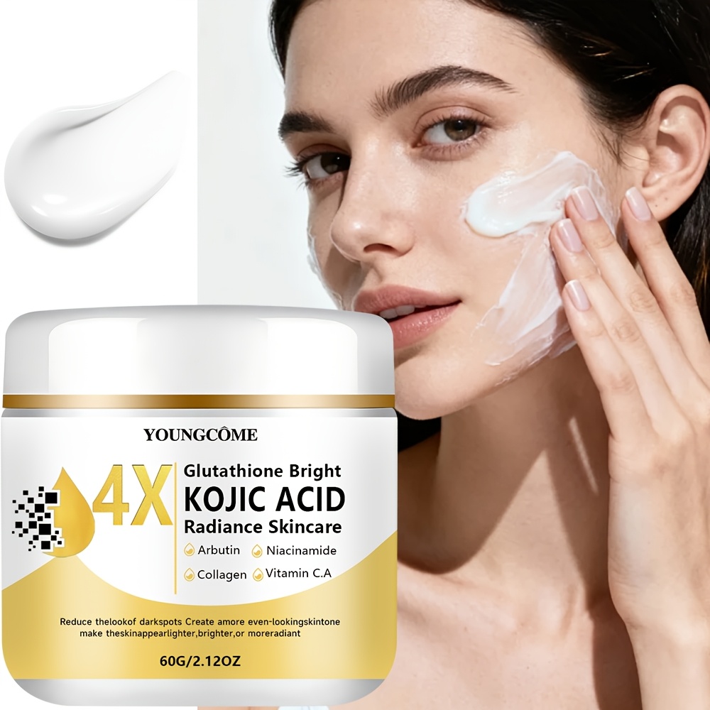 kojic acid arbutin glutathione 30g 60g kojic acid glutathione brightening cream 4x contains