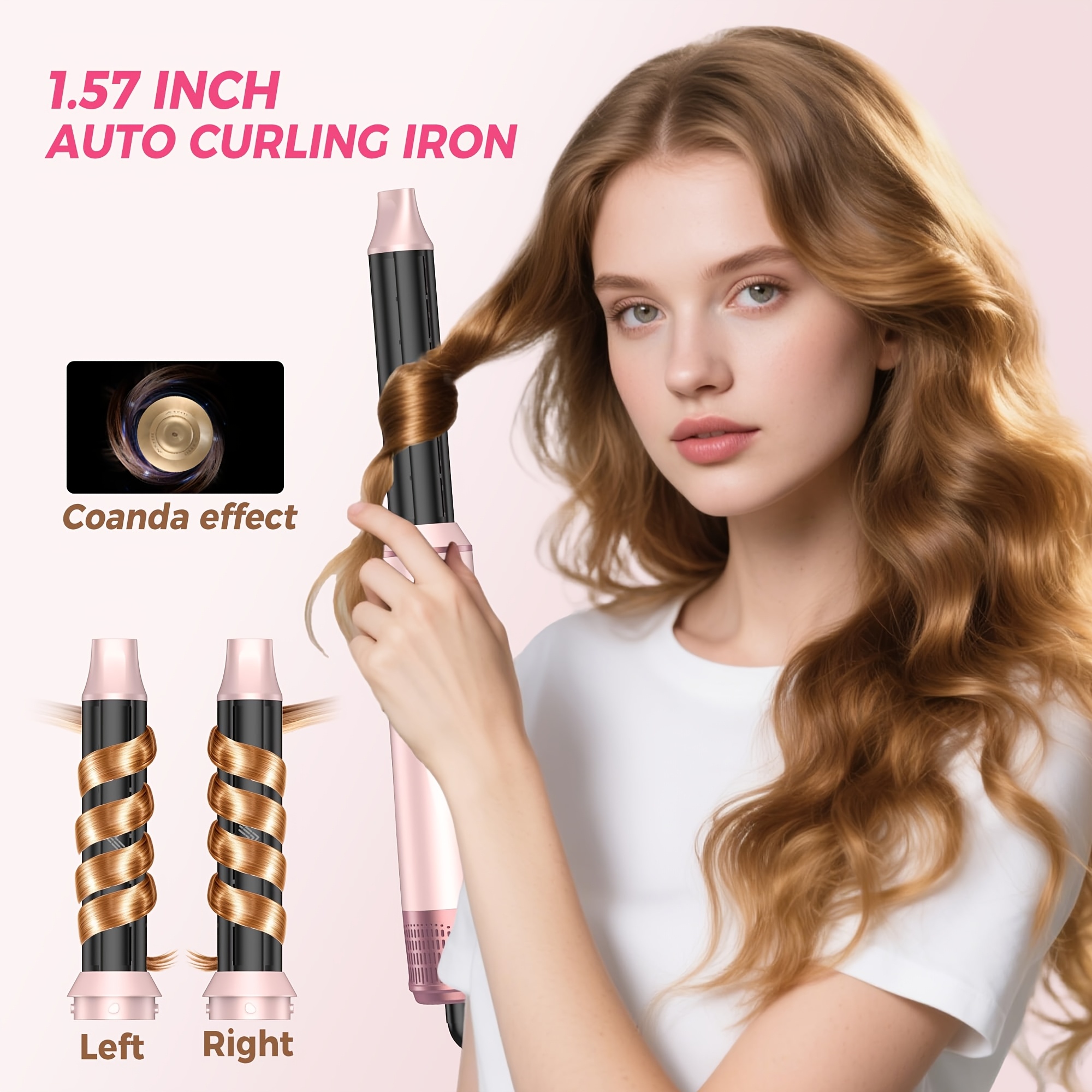 Air Styler Set Hair Styler 5in 1 Hair Dryer Brush with Curl, Straighten, Volumise, Smooth And Hair Dryer Brushes for Styling, Hot Hair Styler for All Hair