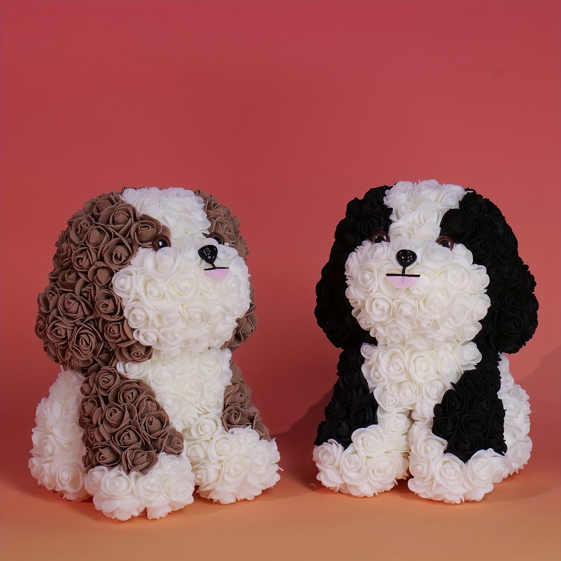 1pc Cute Rose Flower Dog