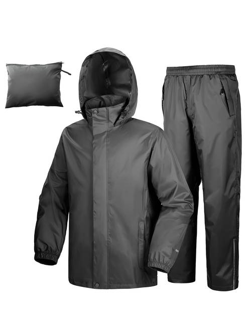 33 000ft mens windbreake suit packable lightweight for golf hiking cycling 2pcs jackets and pants