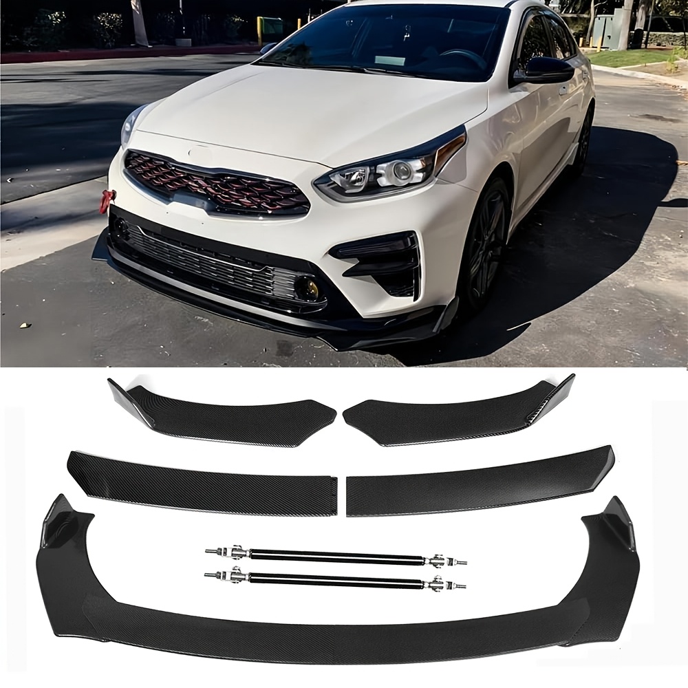 For AUDI A3 A4 A5 A6 A7 B8 S4 S5 Front Bumper Lip Splitter Spoiler