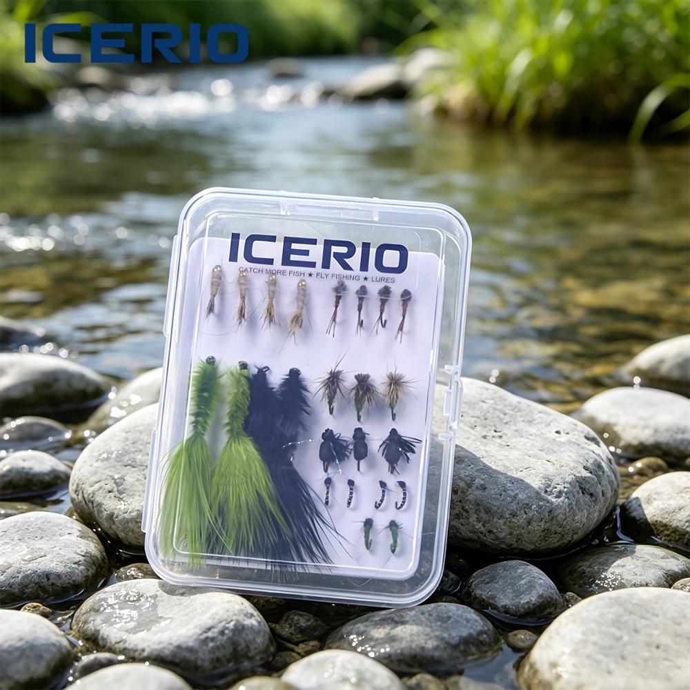 fly fishing flies nymphs sold on Temu United States