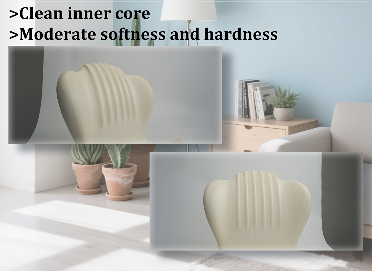 an hemorrhoid office integrated cushion enlarged and lengthened detachable and washable suitable for people who sit for a long time a great gift for the back to   christmas etc posture   lumbar support cushion supportive shape detachable cover slow rebound foam durable padding versatile cushion back support cushion office workers students Product details 3