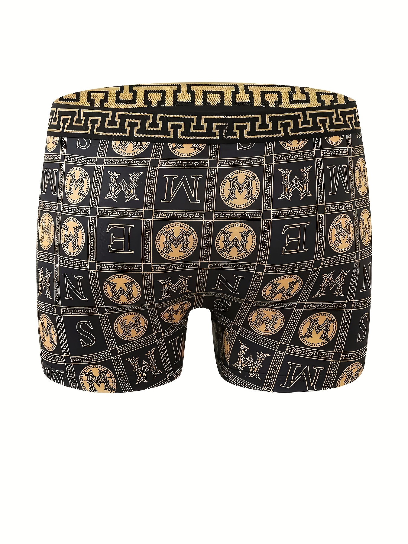 10 cu s homme sous vêtements luxe noir à imprimé Temu Switzerland