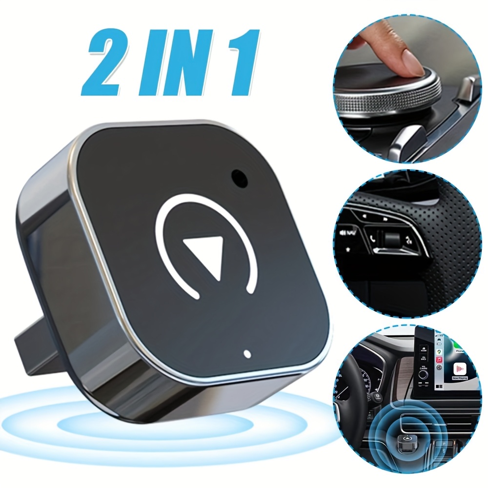 TEMU 2025 Adapter Mini Smart Box Plug And Play Auto Auto Car For Oem Wired Carplay