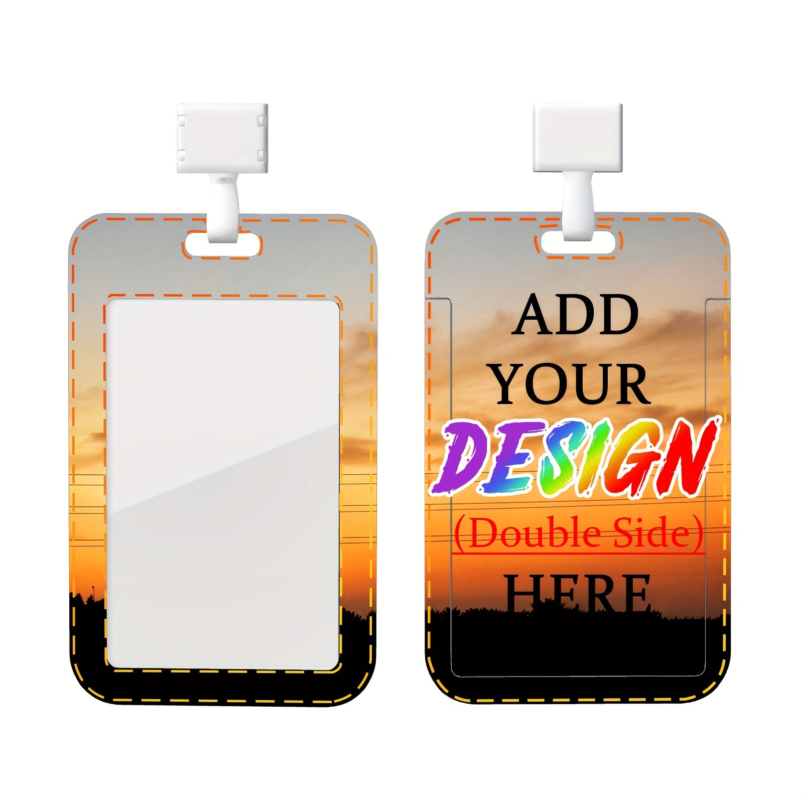 

Customizable Id - Pvc, Personalize , Clear For Use