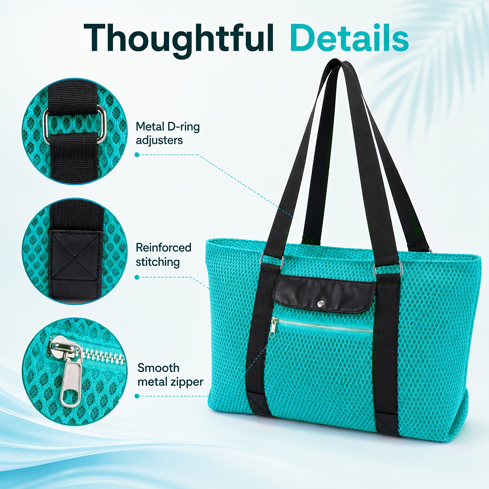 2pcs Travel Bag Set with Toiletry Pouch