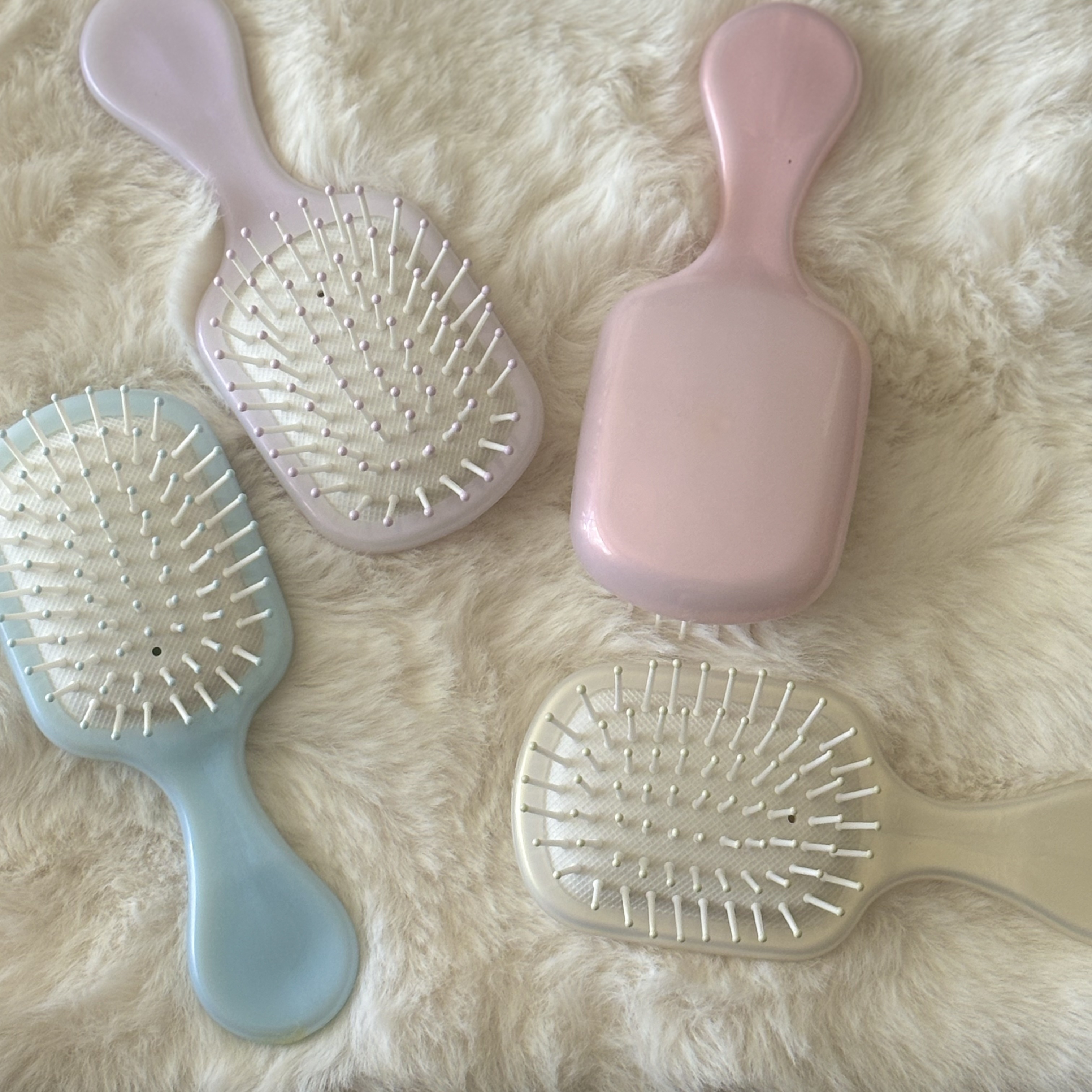 

Portable Comb - Massage, Detangling Hairbrush Types, Abs Plastic