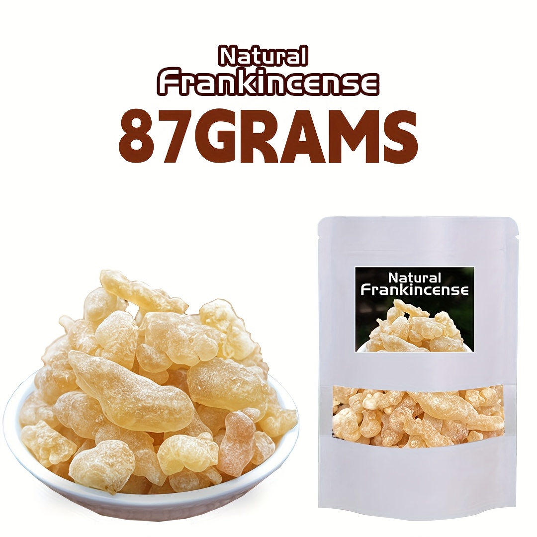 Image of Somali Golden Frankincense Resin - Harvesting Natural Energy For Space Purification, Energy Enhancement And Handmade