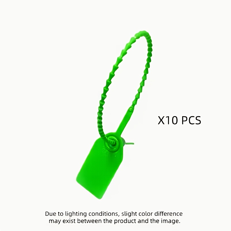 TEMU 10pcs Of Disposable Anti-loss Luggage Tags, Durable , Scratch-resistant Travel Bag Identification Tags. Suitable For Airport Checked Luggage,