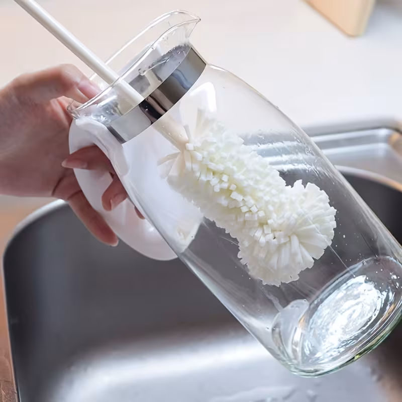 2pcs of sponge cleaning brushes suitable for bottles cups and types of water bottles Product details 1