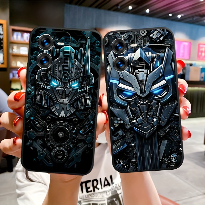 TEMU Robot Pattern Tpu Phone Case, For Vivo Y12s/y15s/y16/y20/y21/y21t/y21s/y22/y22s/y02s/y30/y50/y33s/y35/y75/y76/v20/v20pro/v21/v23/v23e/v23pro/v25/v25e/v25pro/v27/v27e/v27pro/v29/v29e 5g