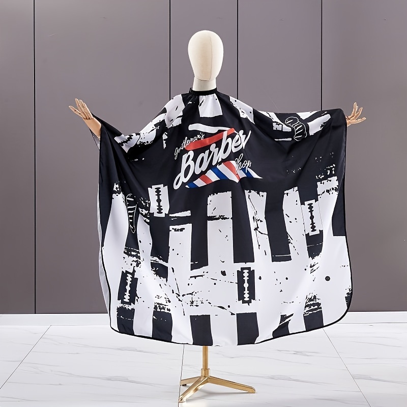 

Hair Cutting Cape Vintage Barber Haircut Cape Salon Dyeing Apron Hair Cutting Shawl Barber Supplies