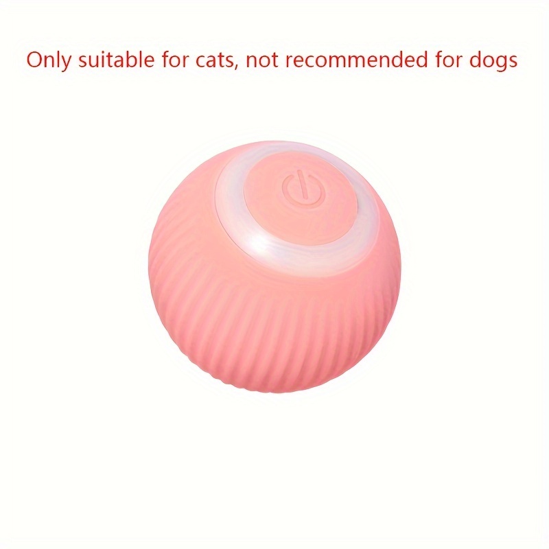 TEMU 1 Intelligent Cat Toy Self-entertainment And Teasing Cat Stick Intelligent Rolling Ball Automatic Teasing Cat Ball Cat Electric Toy