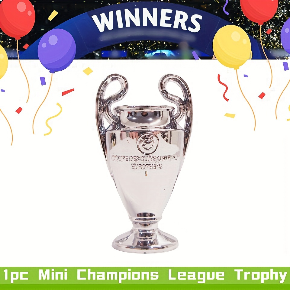 

1pc Mini Champions - Zinc Alloy, Collectible Football Fan Souvenir, Mixed Colors