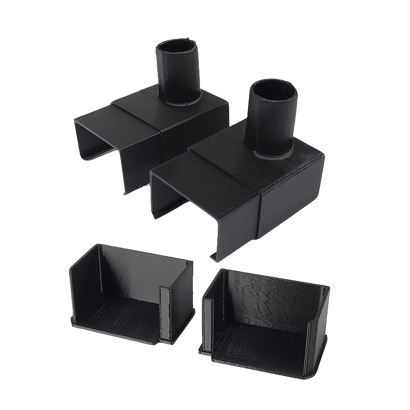 4pcs/set Greenhouse Drainage Pipe Kit, Rate With 2 Water Outlets And 2 End Stoppers
