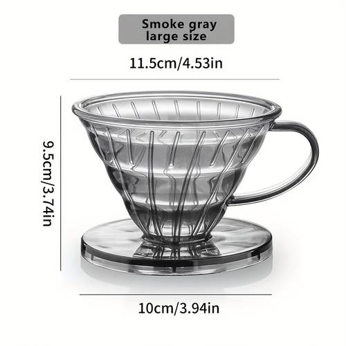 pour over coffee filter cup 60 v shaped filter cup large and small cone coffee filter 02 large 01 small filter cup 1 coffee additions