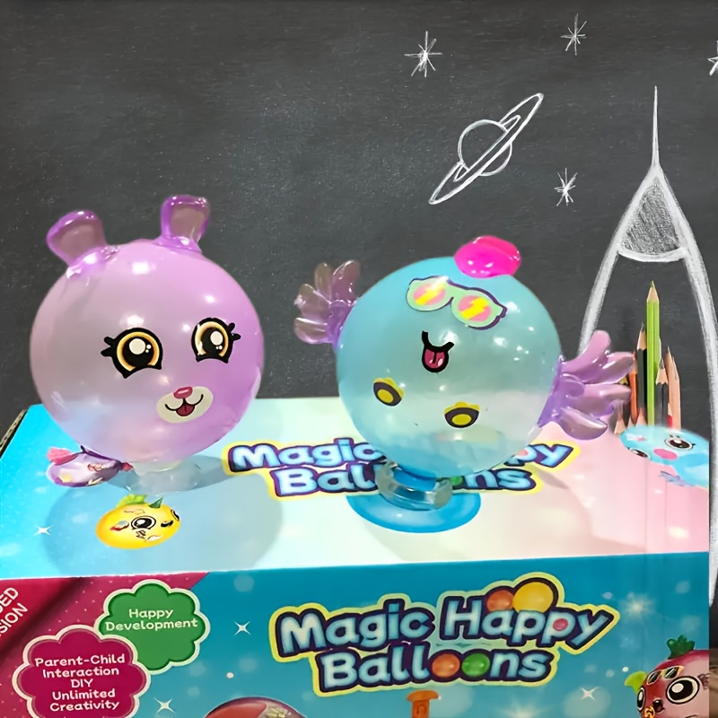320pcs Magical Balloon Blast Off Party Set with Inflator & Unicorn Balloons