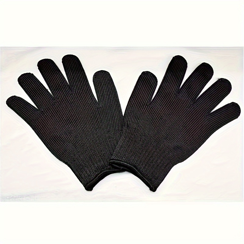 TEMU Durable Parrot Handling Gloves - Bite-resistant, Non-electric Polyester - Essential Bird Training & Care Accessories