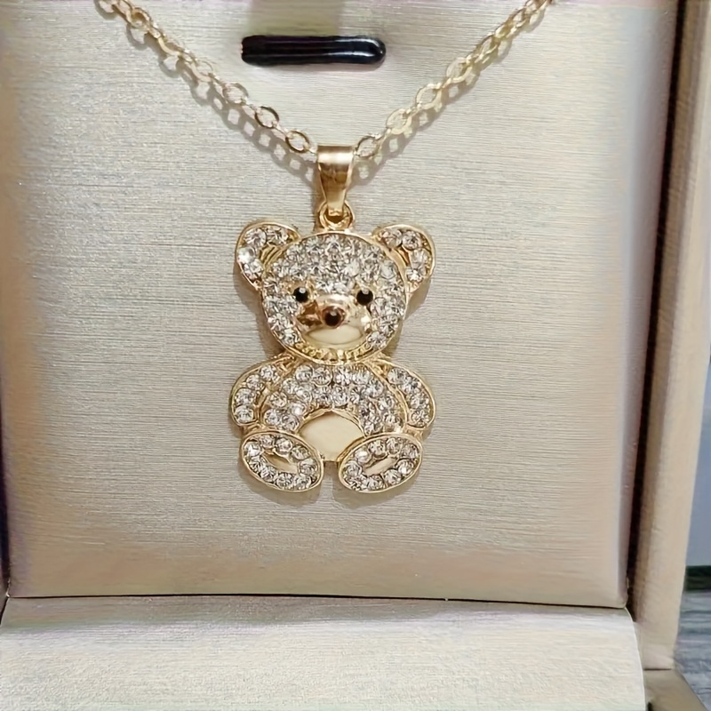 パリジェンヌ風 可愛いBear Necklace ベアーネックレス パリジェンヌ風 可愛いBear Necklace ベアーネックレス