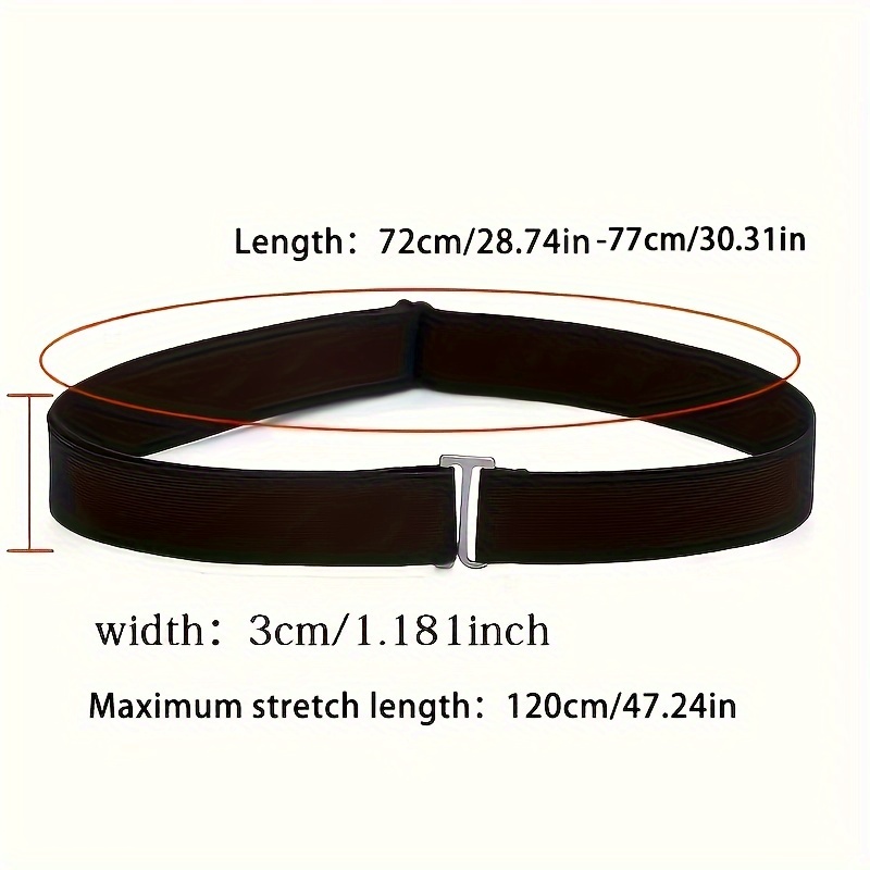 Adjustable Elastic Invisible Belt for Women, Casual Seamless