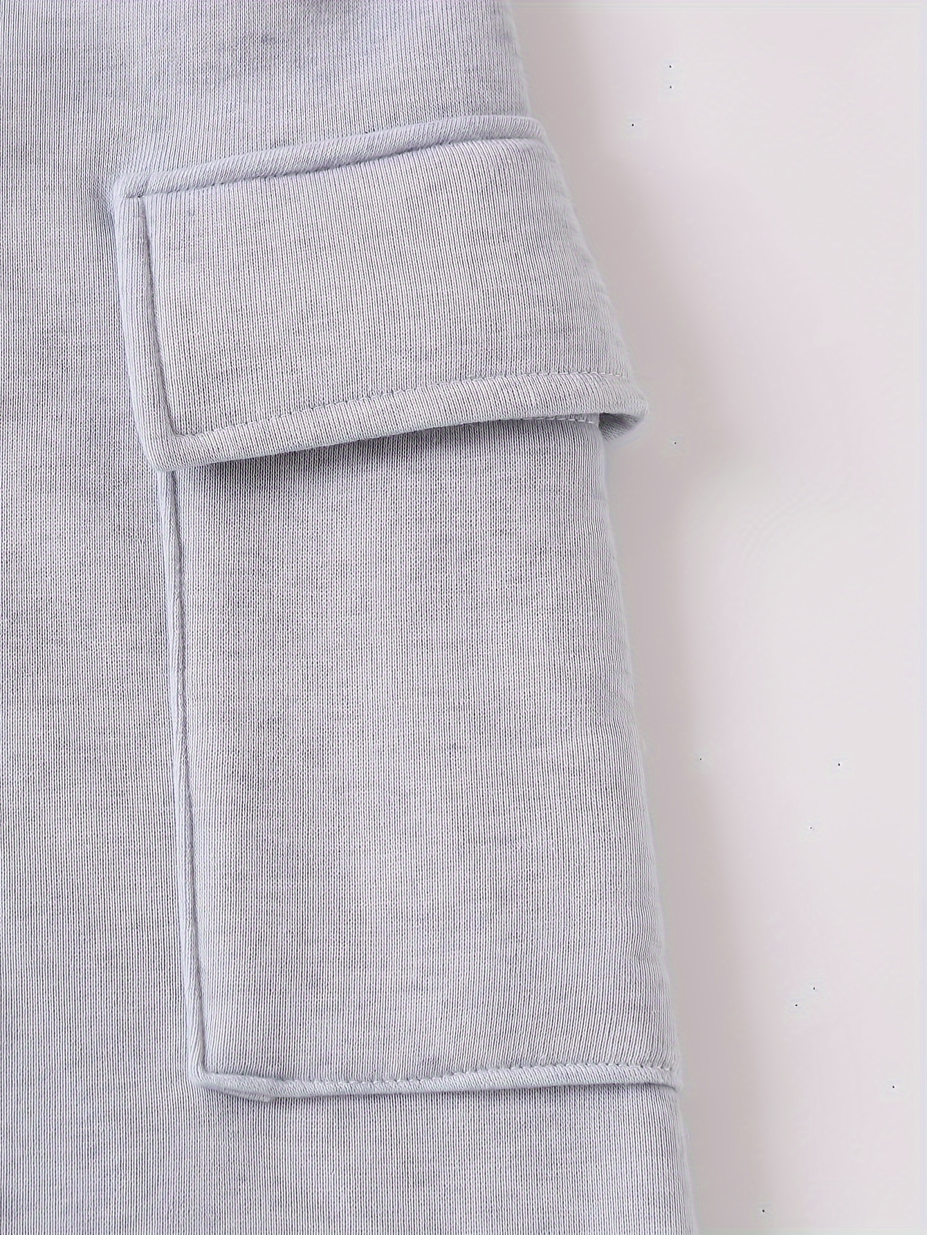 Girls' 3pcs Fleece-Lined Cargo Pants Set for Winter