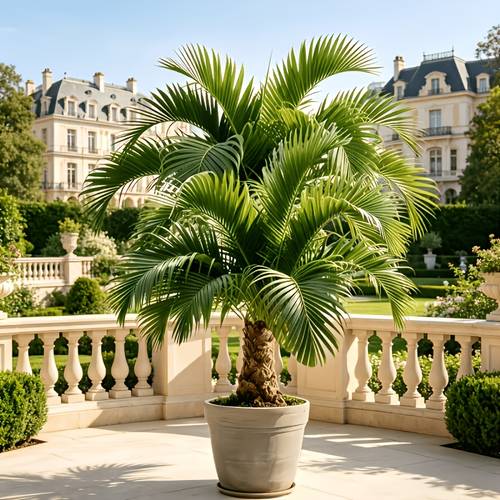1pc ultra long size palm tree designed for spring summer style exquisite shape healing atmosphere suitable for indoor and outdoor use re vacation feel in outdoor scenery to courtyards