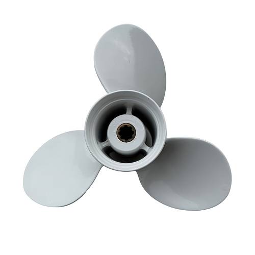 item picture 9 1 4 x 11 j aluminum alloy outboard propeller replacement for yamaha 2 9 9 15 63v 45943 00 3 blade marine prop for
