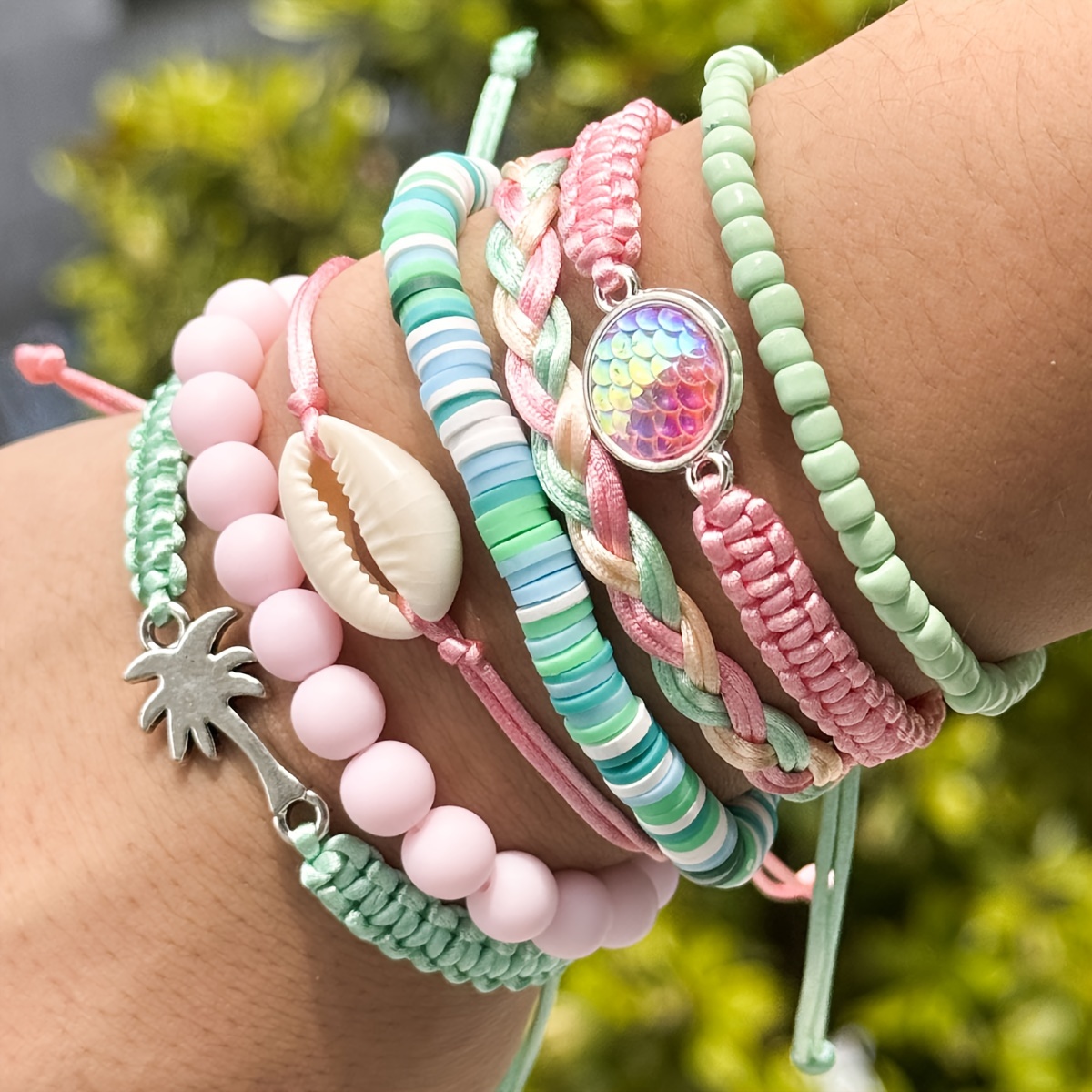 

- 7pcs & Bracelet Set For Women - For