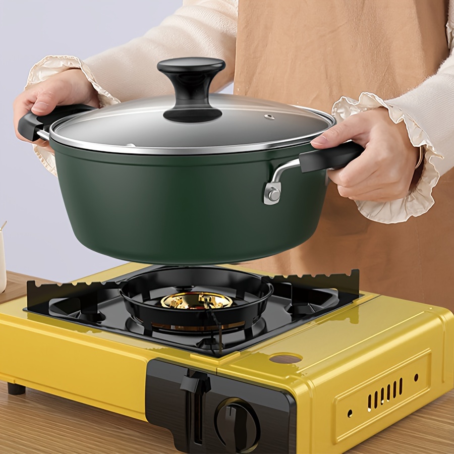 versatile   set with lids dishwasher safe compatible with induction gas stoves for stir frying and cooking details 2