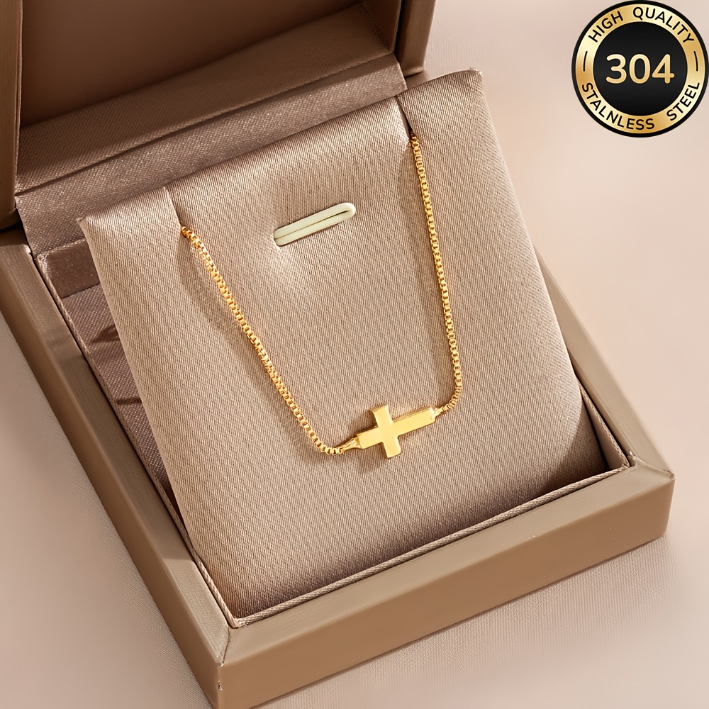 Women's Golden Layered Stackable Necklace — Hypoallergenic