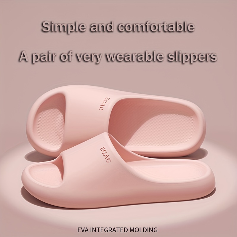 eva slides comfortable non slip odor resistant for indoor outdoor use   shower casual wear thick sole home Product details 8